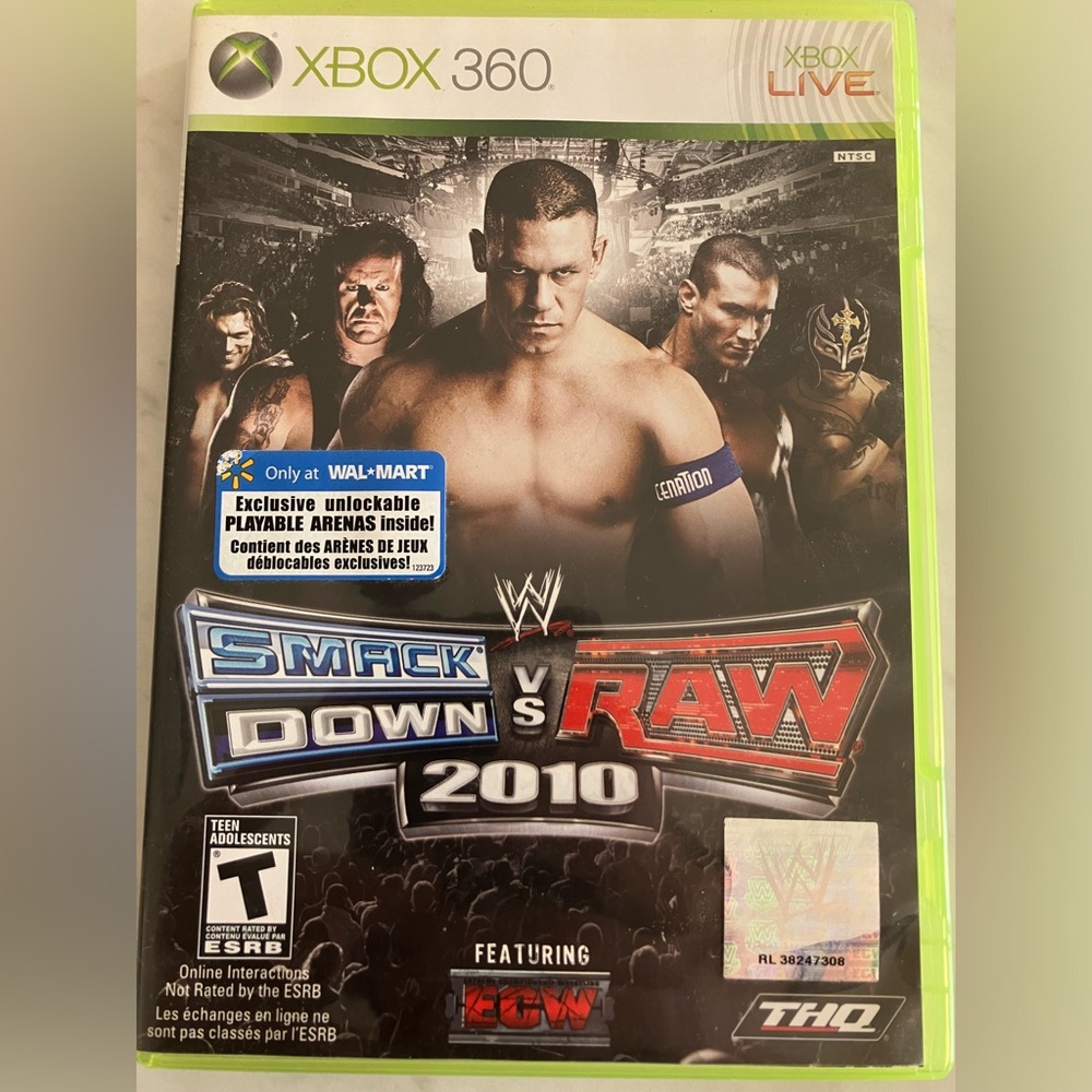 Xbox 360 WWE GAME
